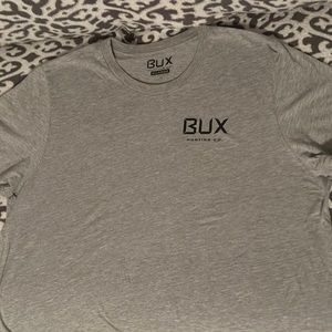 Men’s grey XL Bux Hunting Co. short sleeve t shirt. EUC - never worn